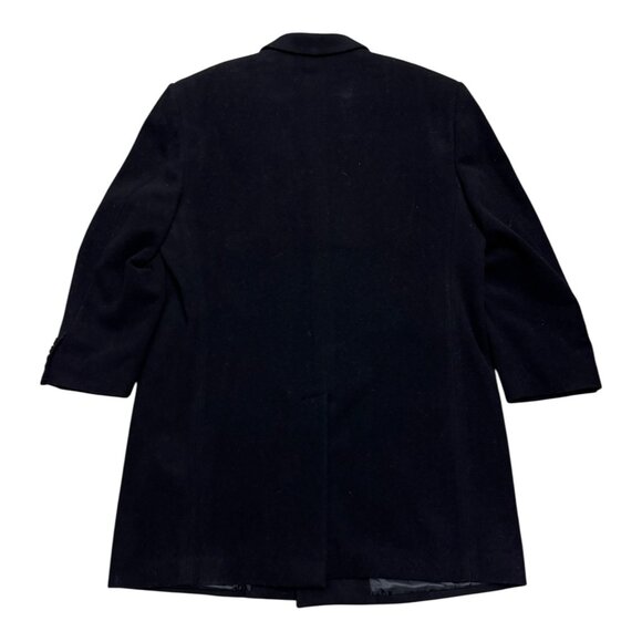 CALVIN KLEIN WOOL & CASHMERE Blend Designer Casual Winter Pea Coat Mens 44S - Picture 5 of 7